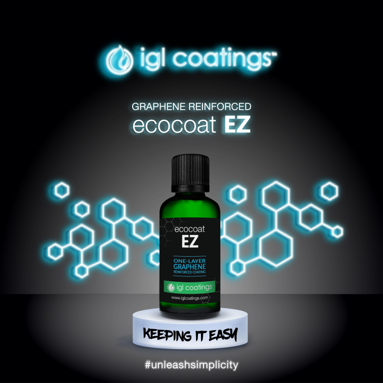 Stay 'EZ' with Graphene Reinforced 1Layer Ceramic Coating IGL Coatings Blog