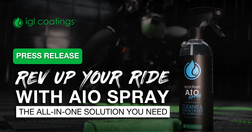Press Release: Rev up with AIO Spray Launch from IGL Coatings! - IGL ...
