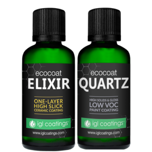 ecocoat elixir and ecocoat quartz
