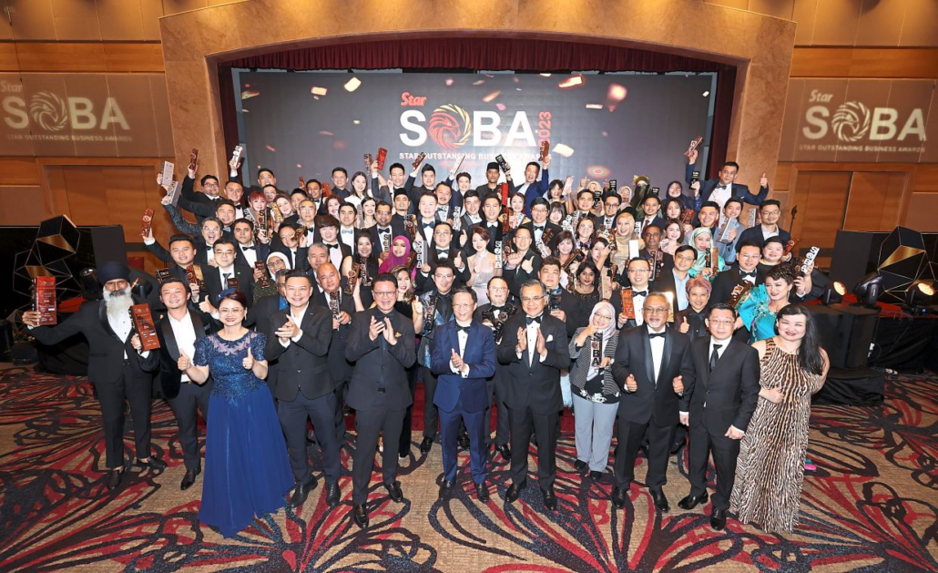 The SOBA Award Winners Image courtesy of the Star